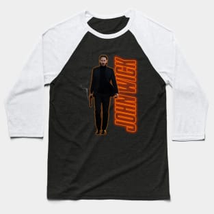 John Wick & Dog Animal Baseball T-Shirt